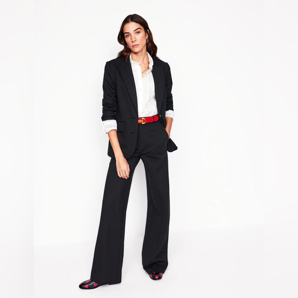 Boden Black Women's Trousers - Picture 3 of 8